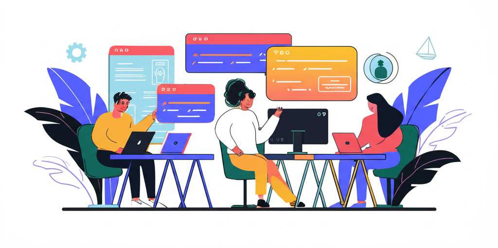 Tech Professional Illustration